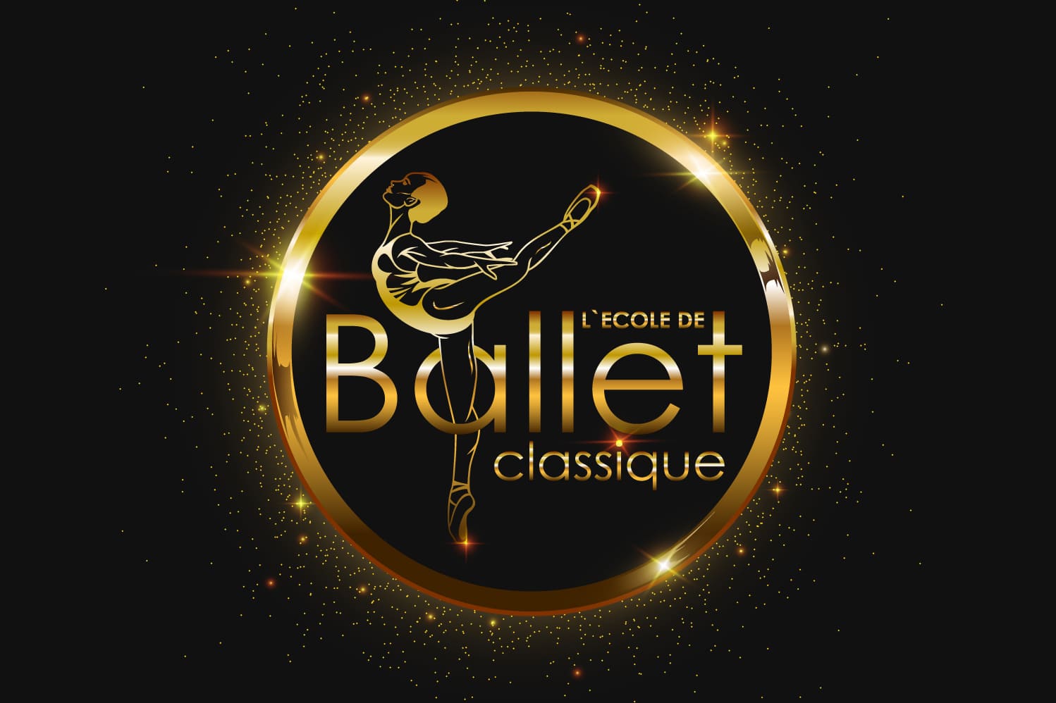логотип балетной студии на заказ