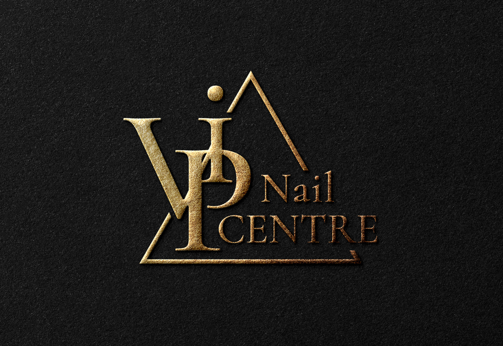 Manicure studio logo - "ViP NAILS"