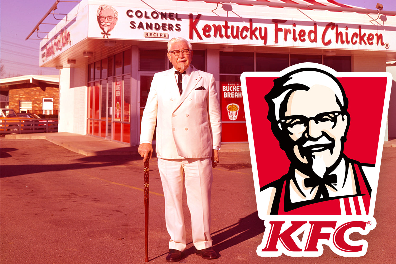 Colonel Sanders KFC фирменный персонаж