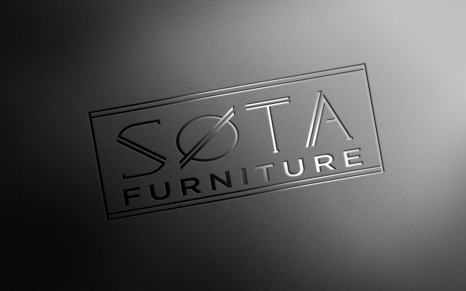 логотип мебельной компании тиснение